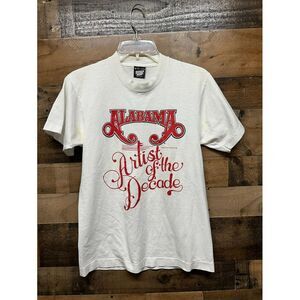 VTG Screen Stars Alabama "Artist of the Decade" T-Shirt Size Medium *Made in USA